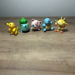 Pokemon Lot Of 5 Figures